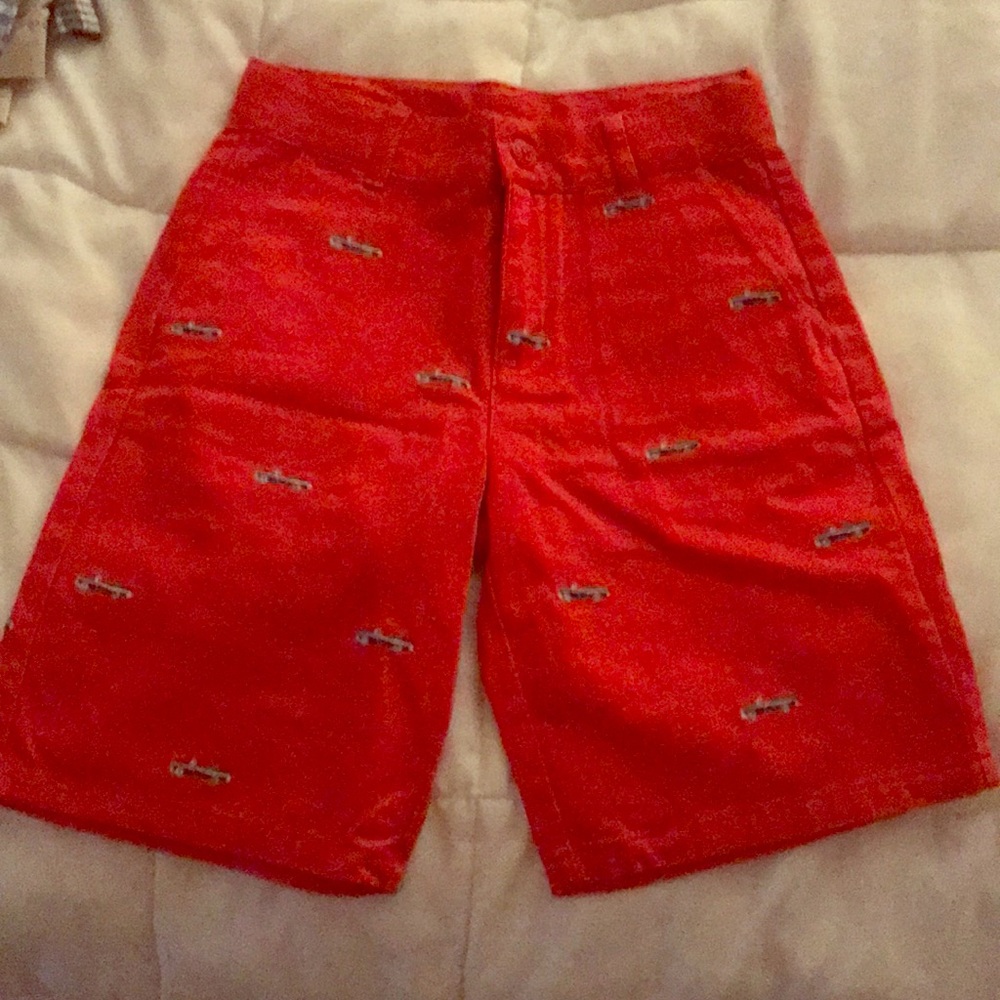 Cool little red shorts w/cars 🚗